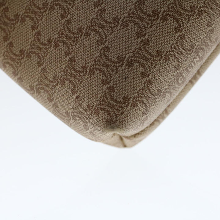 Celine Macadam Canvas Pouch Shoulder Bag 2Set Beige  6571