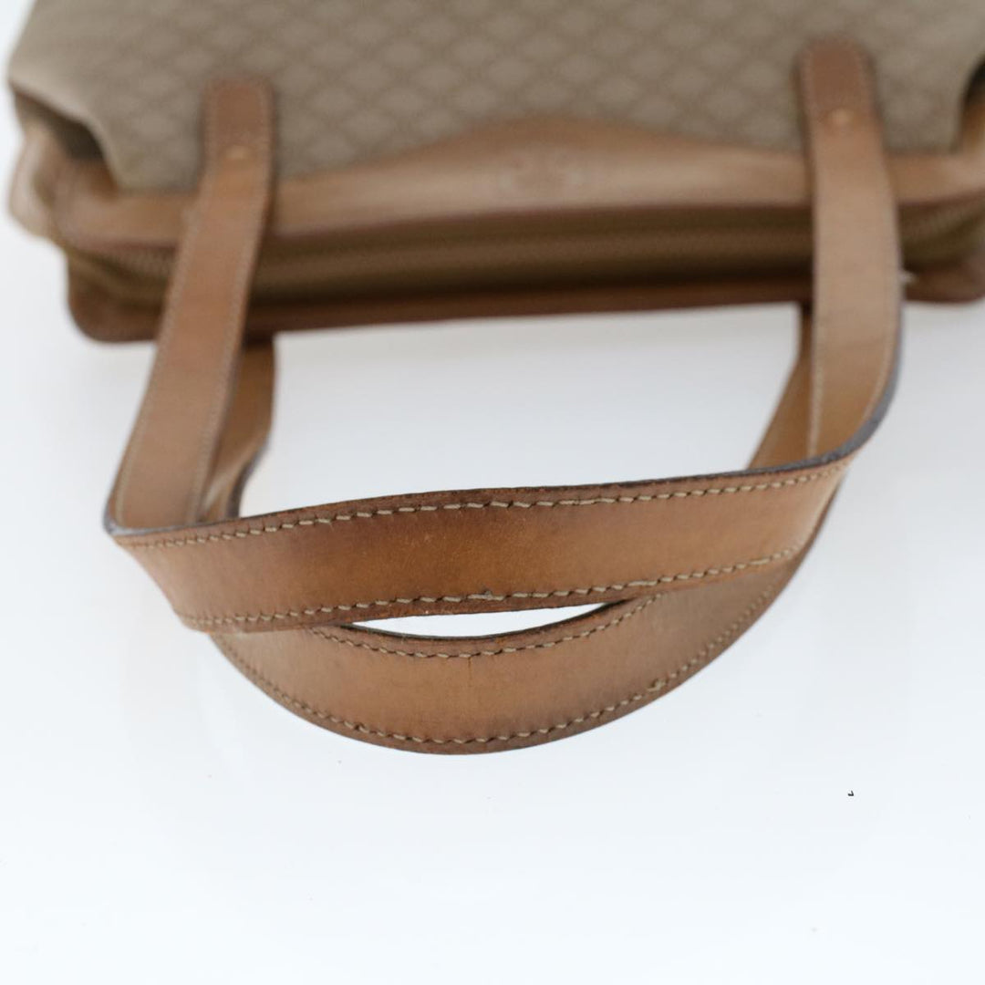 Celine Macadam Canvas Pouch Shoulder Bag 2Set Beige  6571