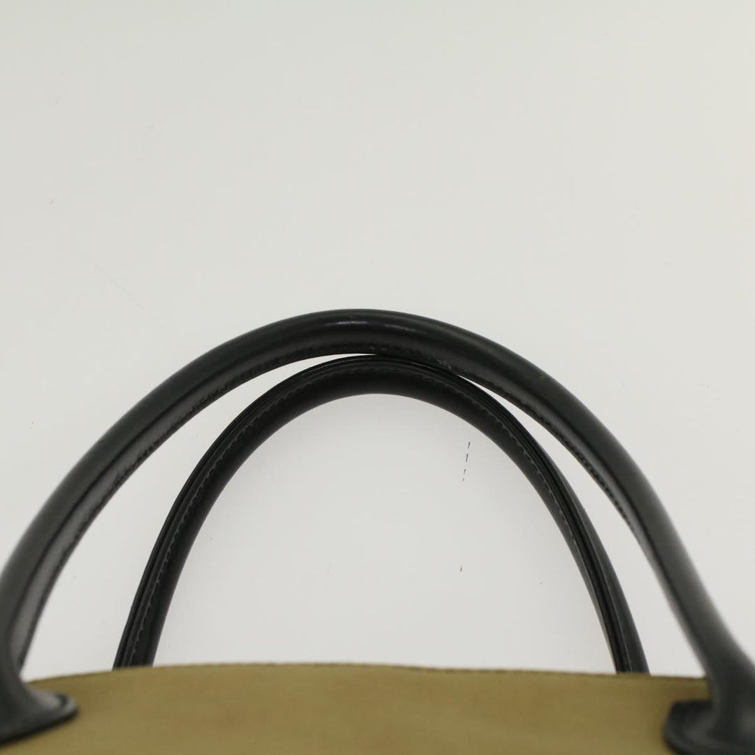 Burberry Blue Label Tote Bag Nylon Beige Auth bs6823