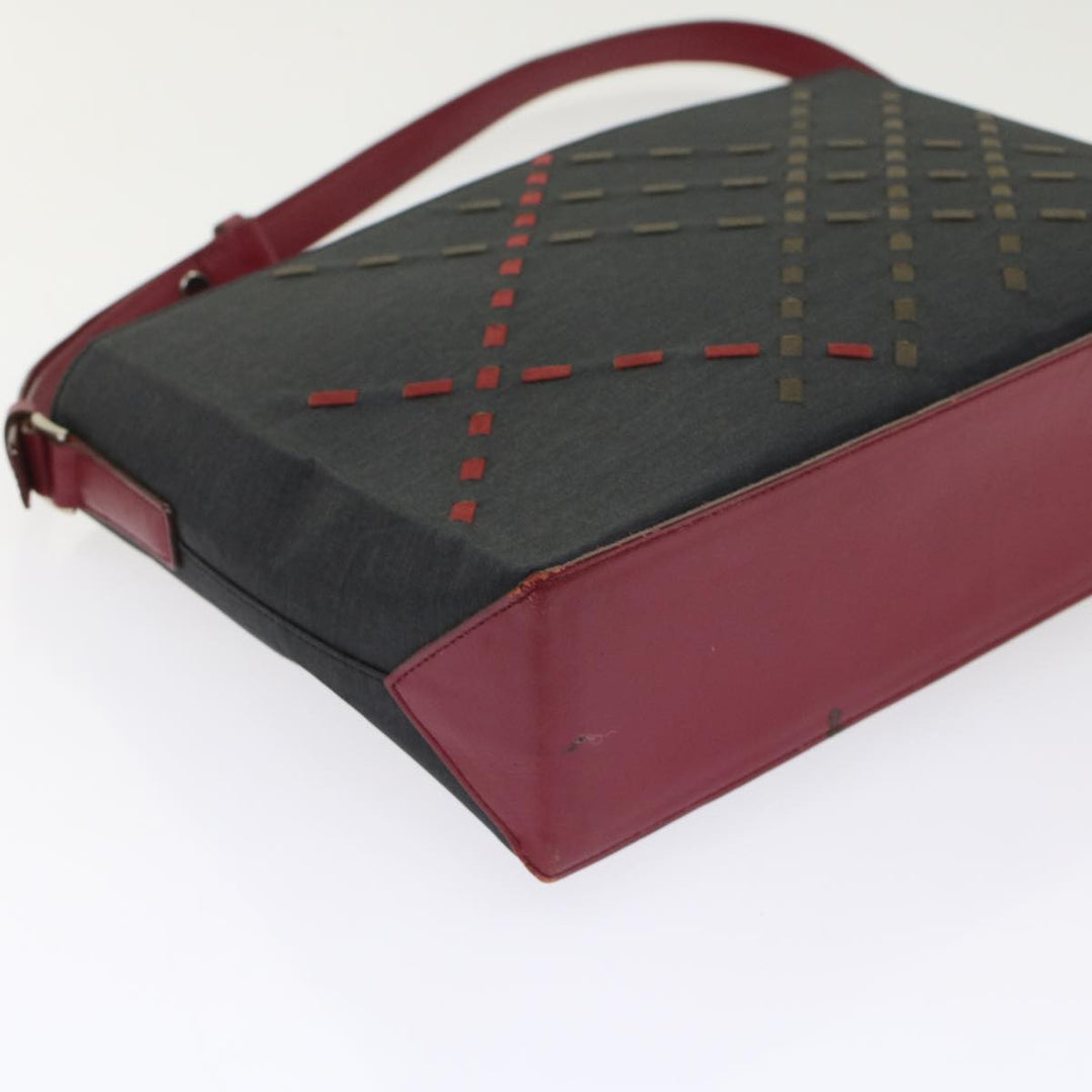 Burberry Shoulder Bag Nylon Black Auth bs6887