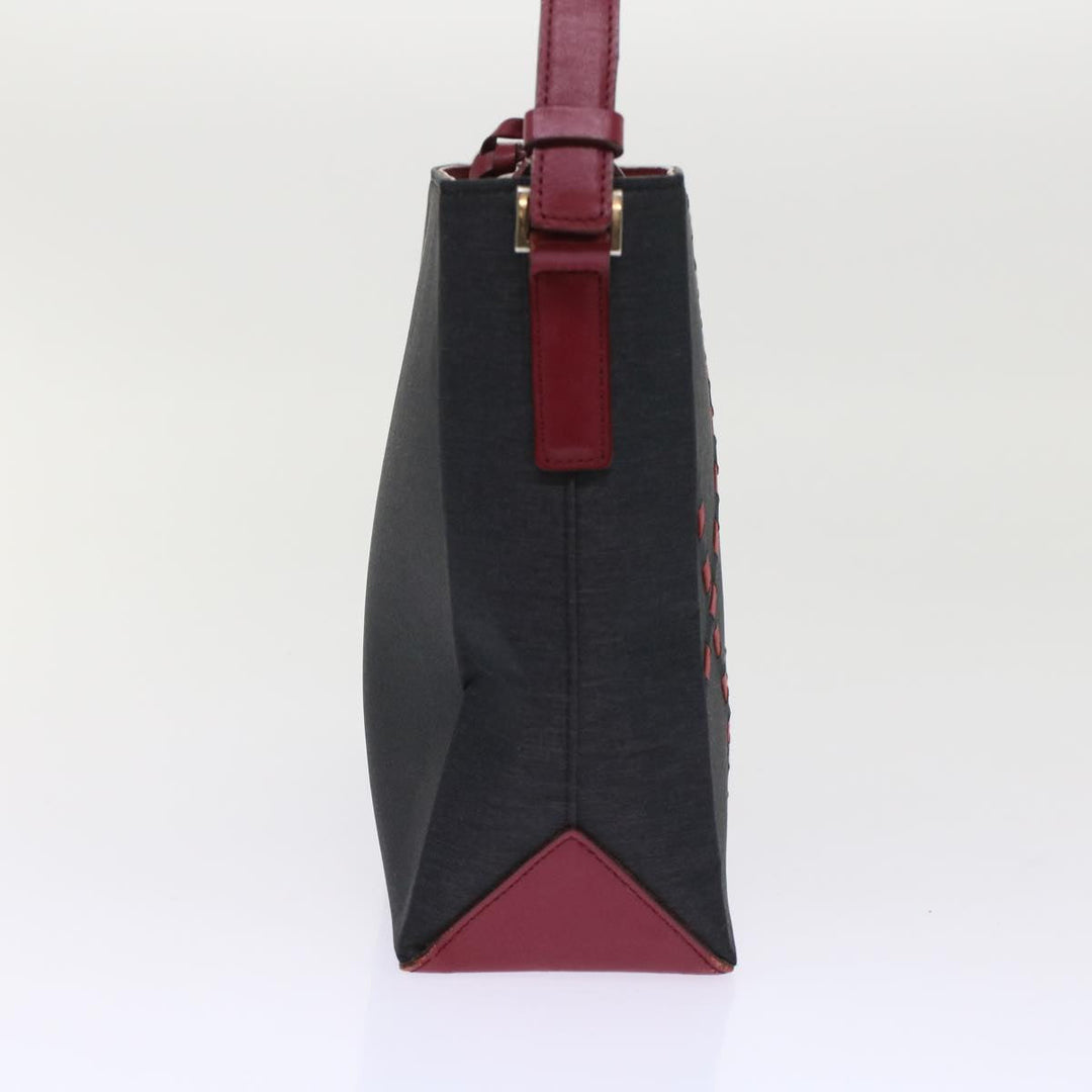 Burberry Shoulder Bag Nylon Black Auth bs6887