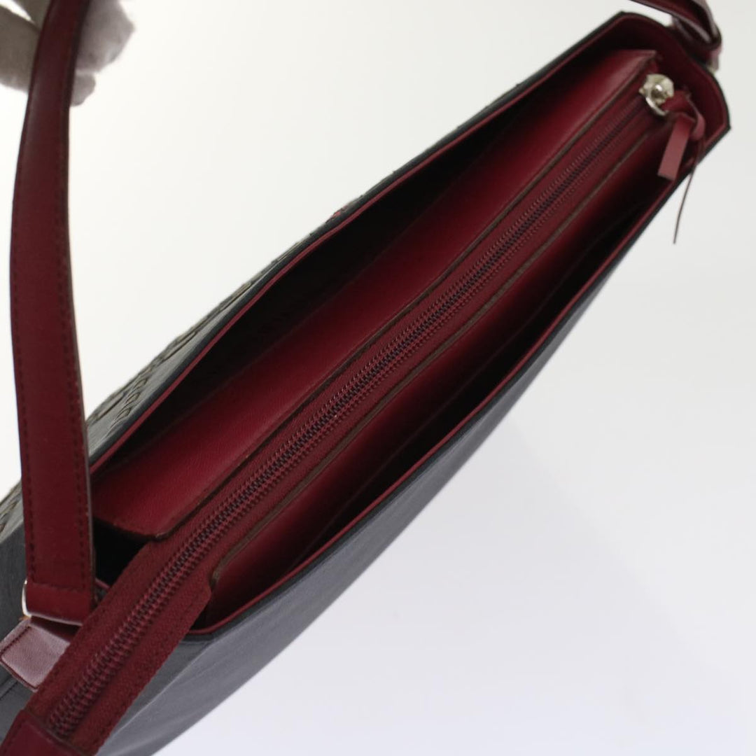 Burberry Shoulder Bag Nylon Black Auth bs6887