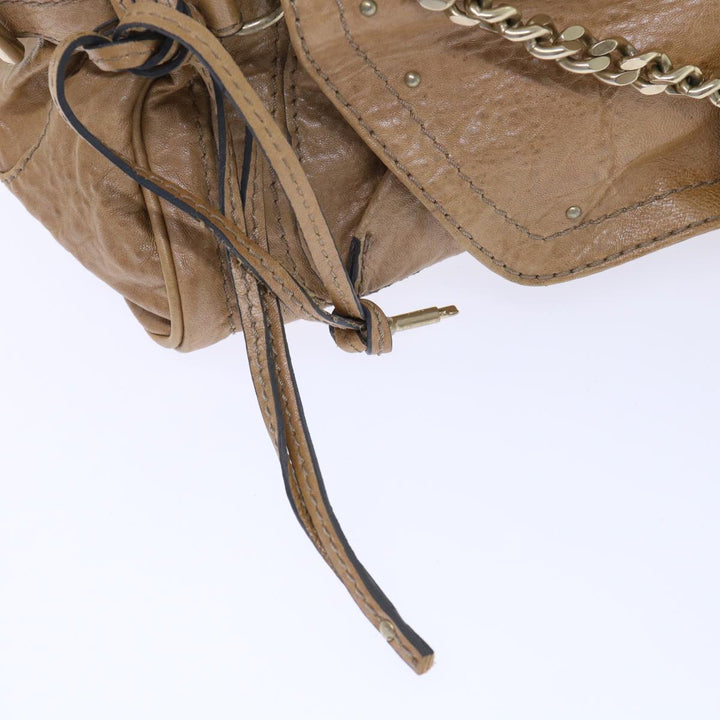 Chloe Paddington Hand Bag Leather Brown 04-07-532 bs7515