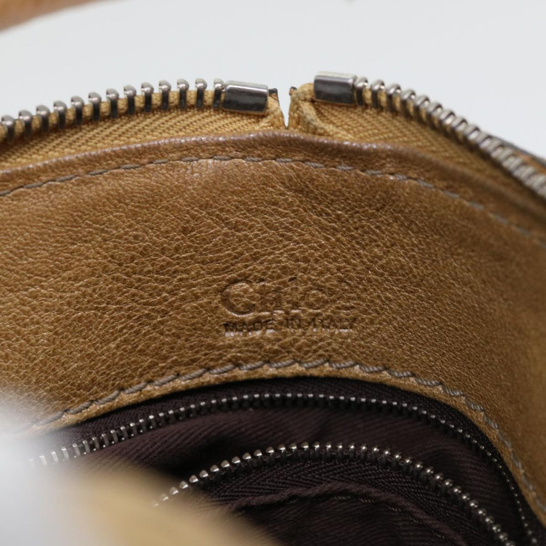 Chloe Paddington Hand Bag Leather Brown 04-07-532 bs7515