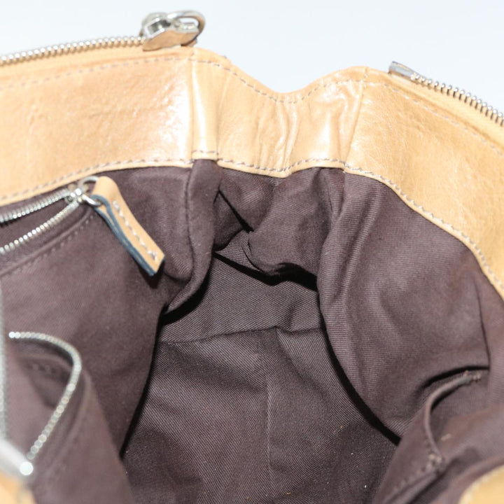 Chloe Paddington Hand Bag Leather Brown 04-07-532 bs7515
