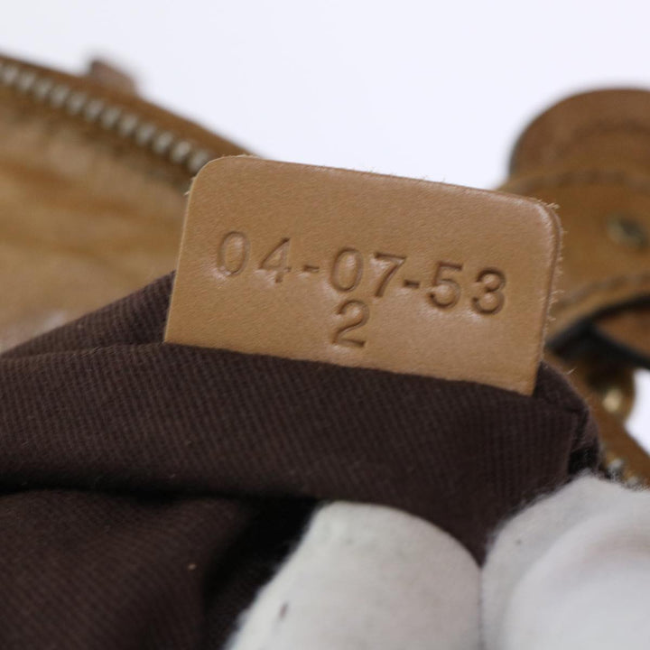 Chloe Paddington Hand Bag Leather Brown 04-07-532 bs7515