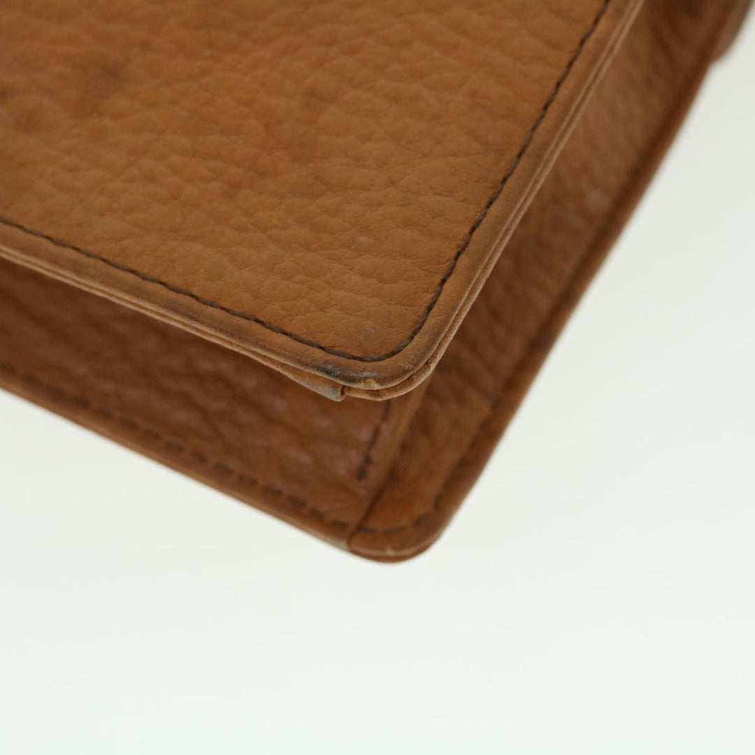 BurberrySs Briefcase Leather Brown Auth bs7549