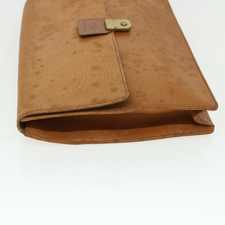 BurberrySs Briefcase Leather Brown Auth bs7549