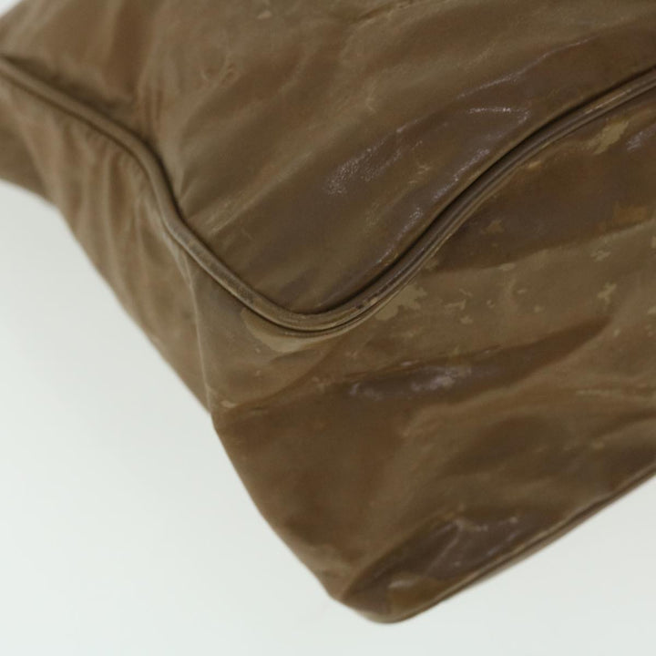 Top Quality Chanel Chain Shoulder Bag Patent leather Brown CC Auth bs7578