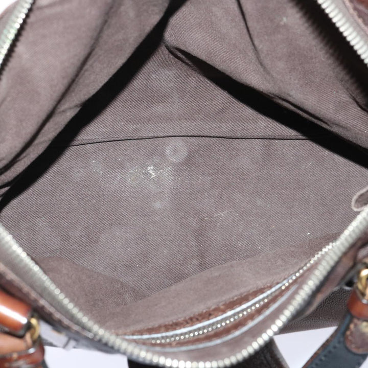 Chloe Kerala Hand Bag Leather Brown bs7665
