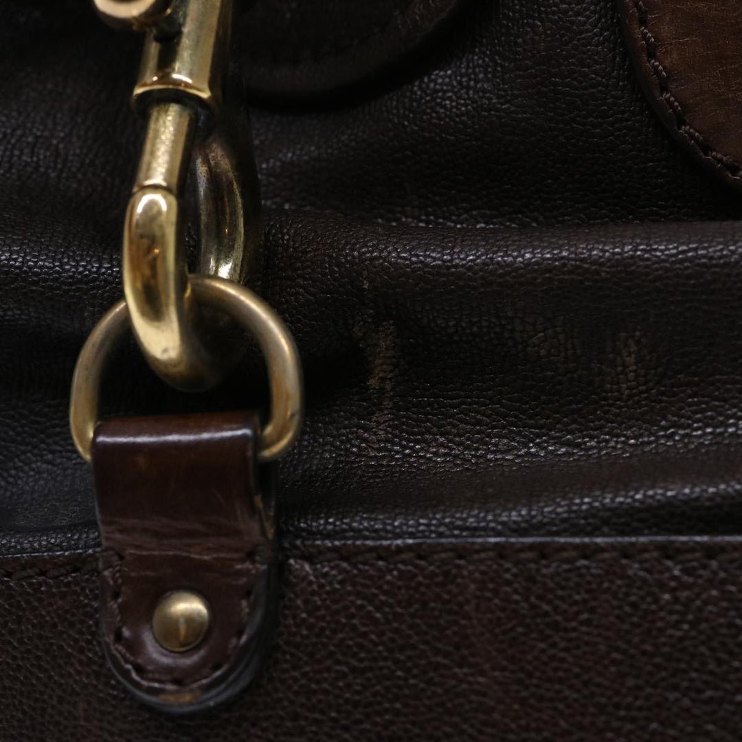Chloe Kerala Hand Bag Leather Brown bs7665