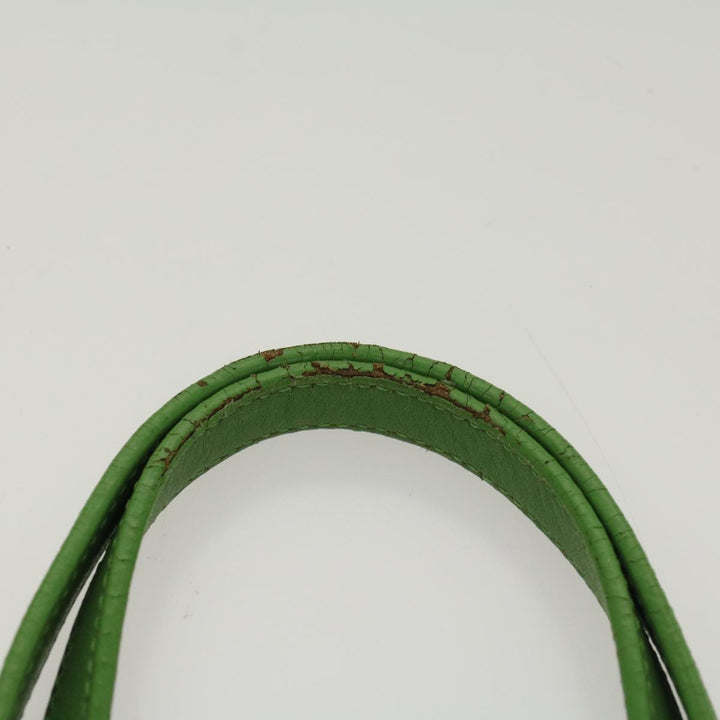 Chloe Shoulder Bag Leather Green bs7864