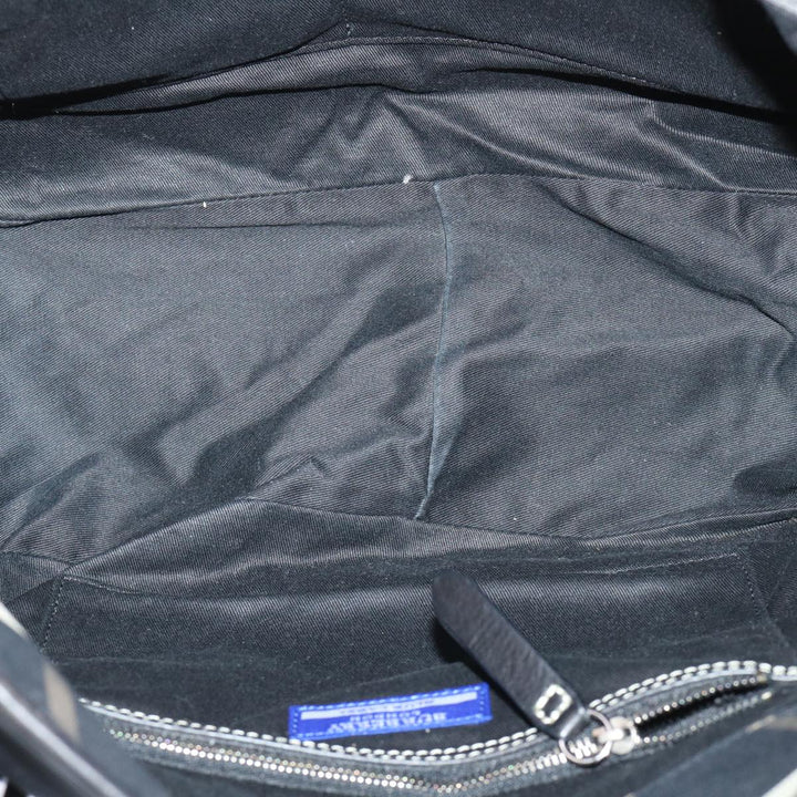 Burberry Blue Label Shoulder Bag Nylon Black Auth bs7873