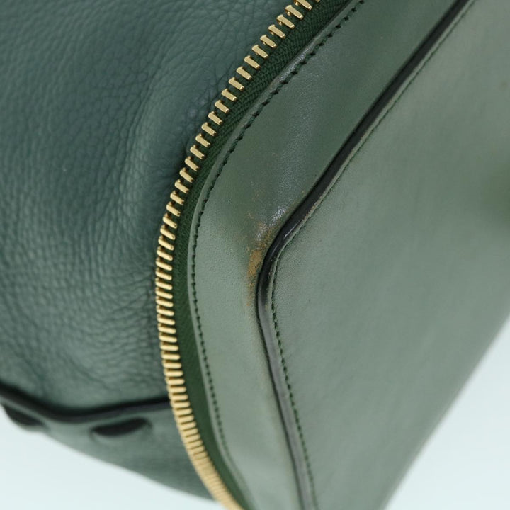Chloe Tote Bag Leather Green bs8301