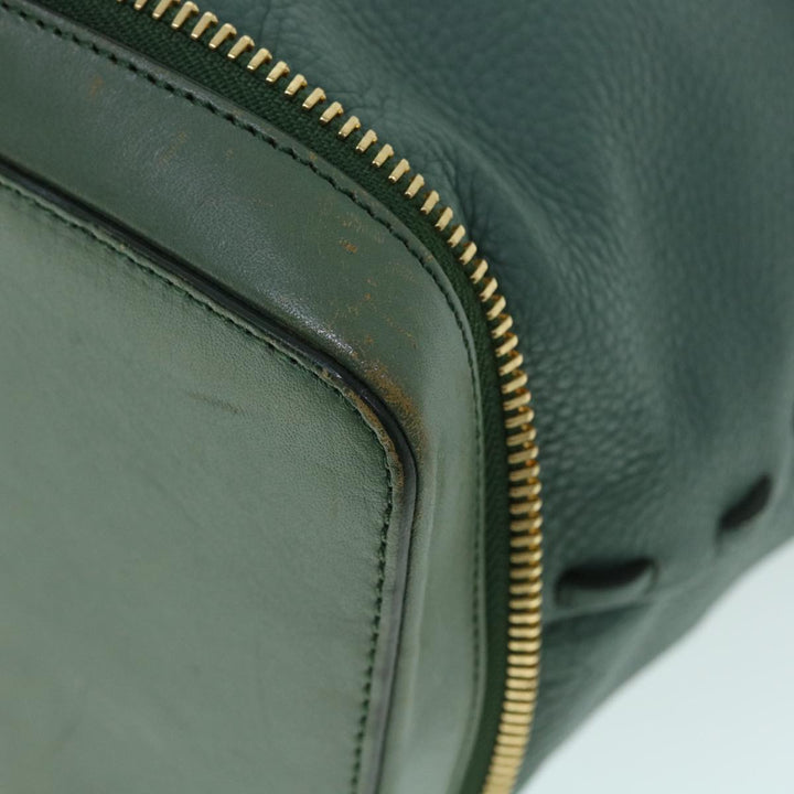 Chloe Tote Bag Leather Green bs8301