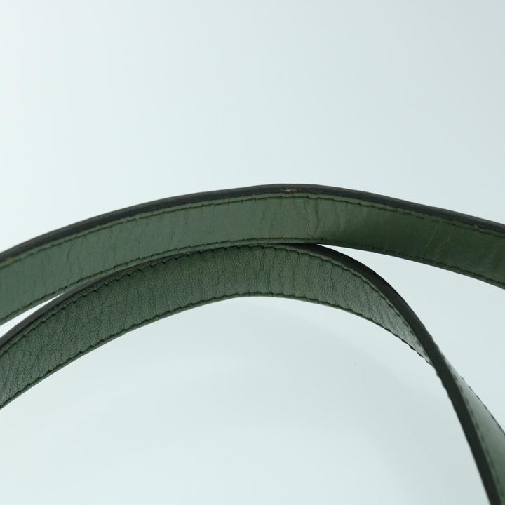 Chloe Tote Bag Leather Green bs8301