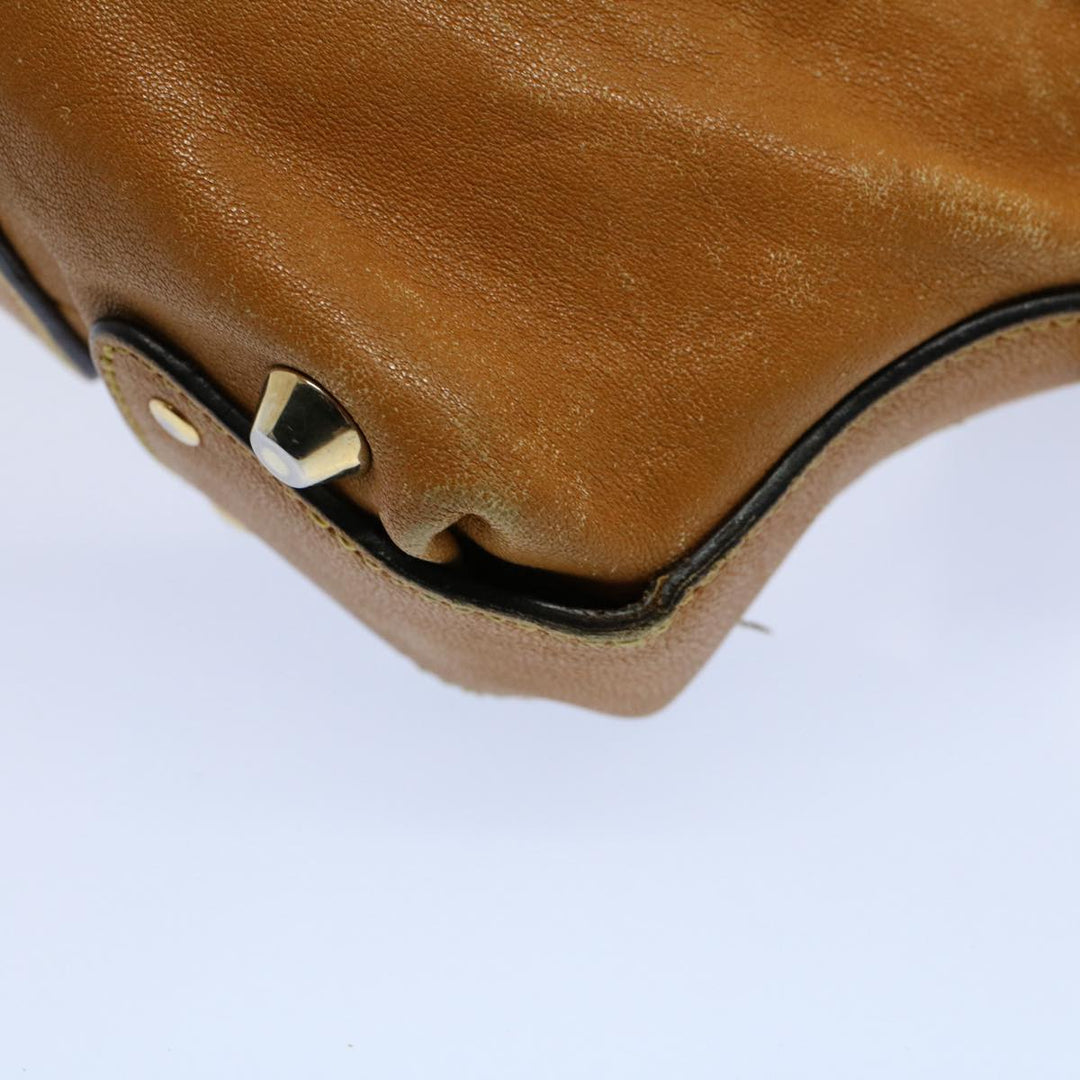 Chloe Hand Bag Leather Yellow bs8447