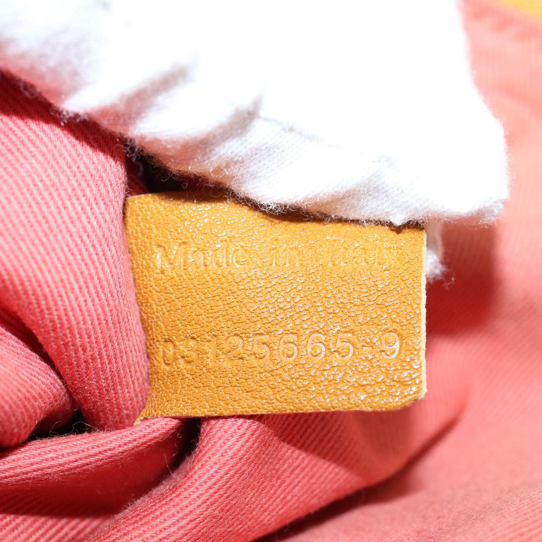 Chloe Hand Bag Leather Yellow bs8447