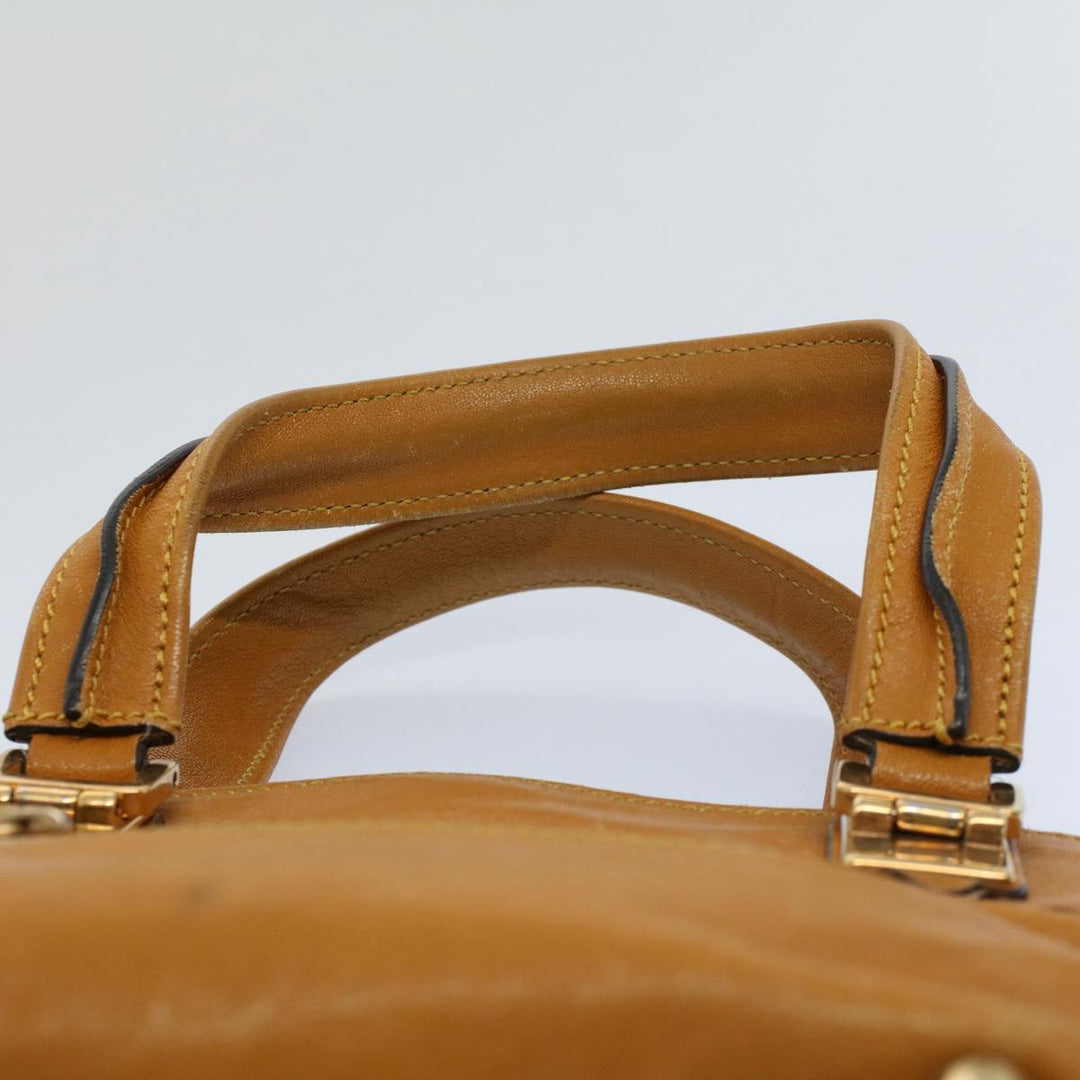 Chloe Hand Bag Leather Yellow bs8447