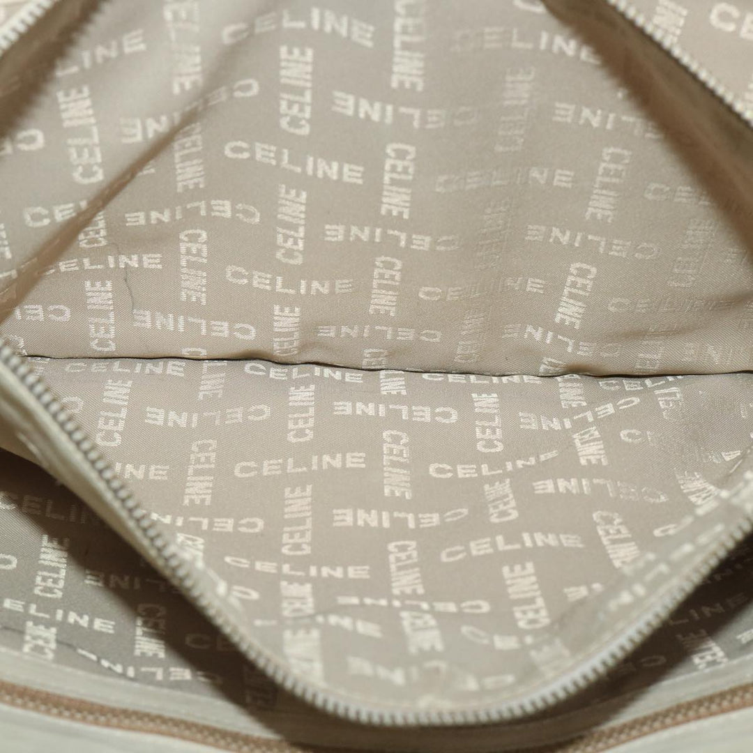 Celine Shoulder Bag Suede Beige  8698