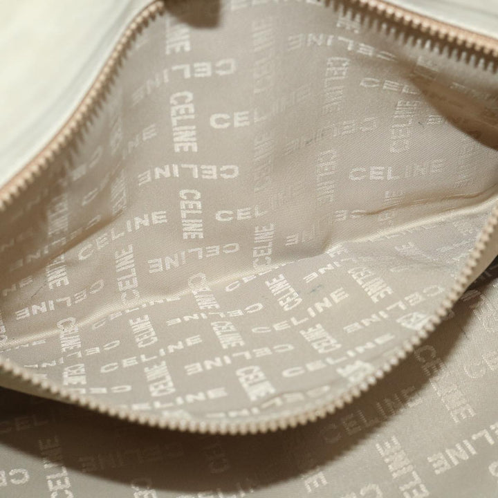 Celine Shoulder Bag Suede Beige  8698
