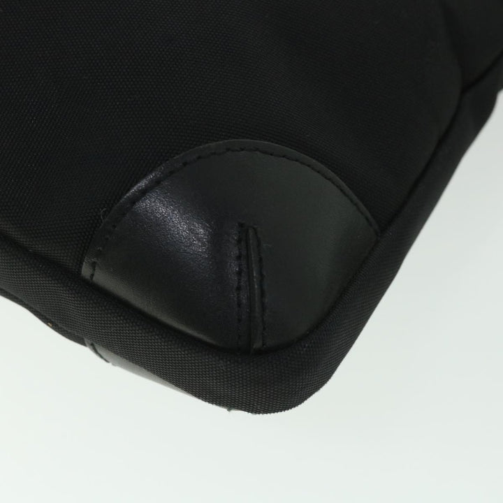 Burberry Shoulder Bag Nylon Black Auth bs8715