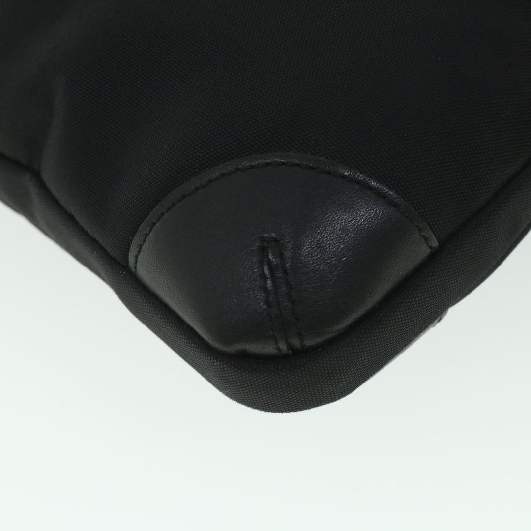 Burberry Shoulder Bag Nylon Black Auth bs8715