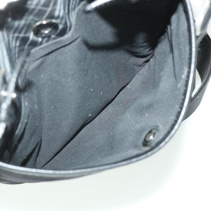Burberry Shoulder Bag Nylon Black Auth bs8715
