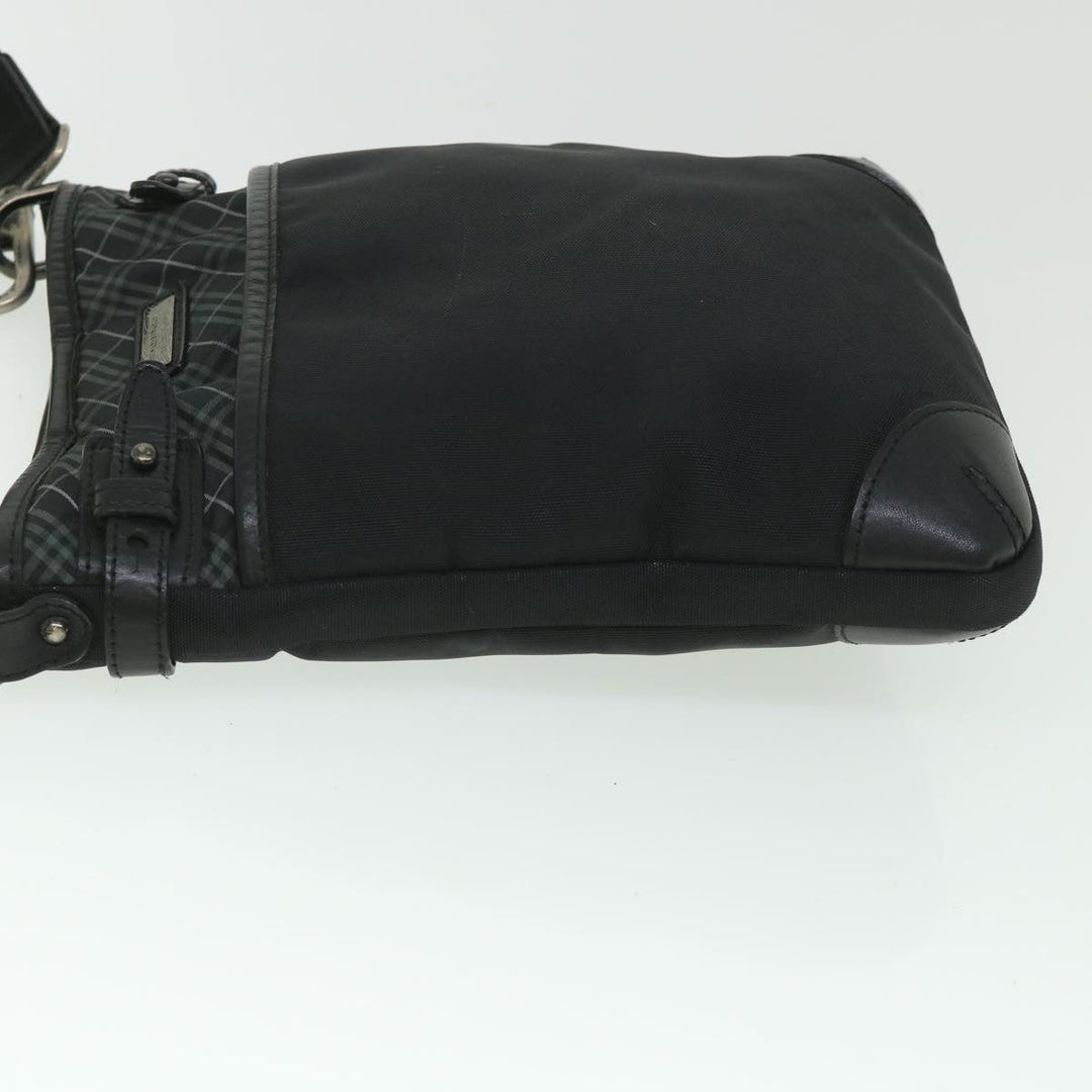 Burberry Shoulder Bag Nylon Black Auth bs8715