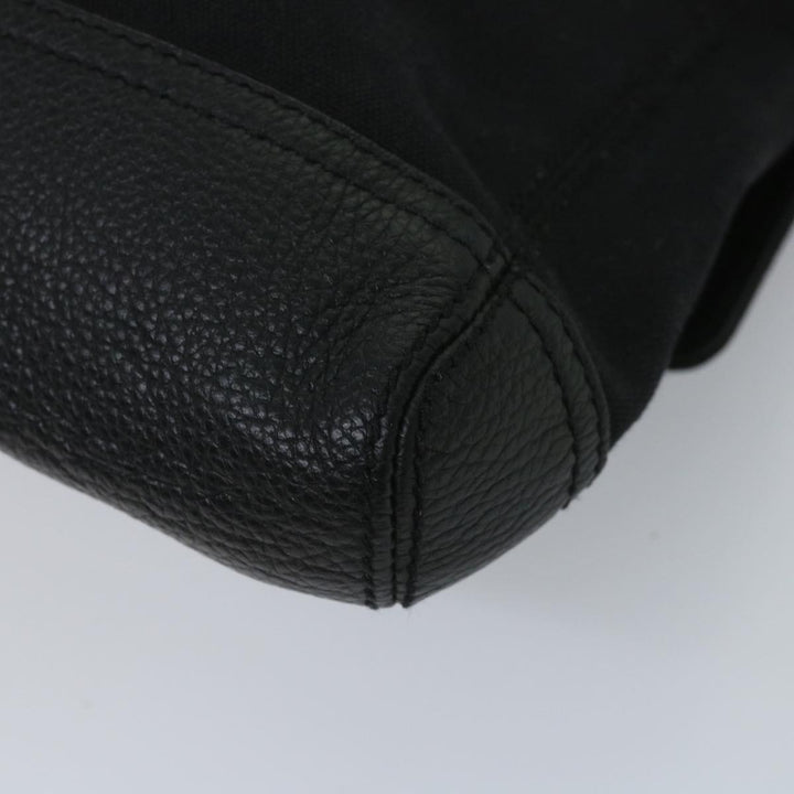 Top Quality Balenciaga Clutch Bag Canvas Black Auth bs9026