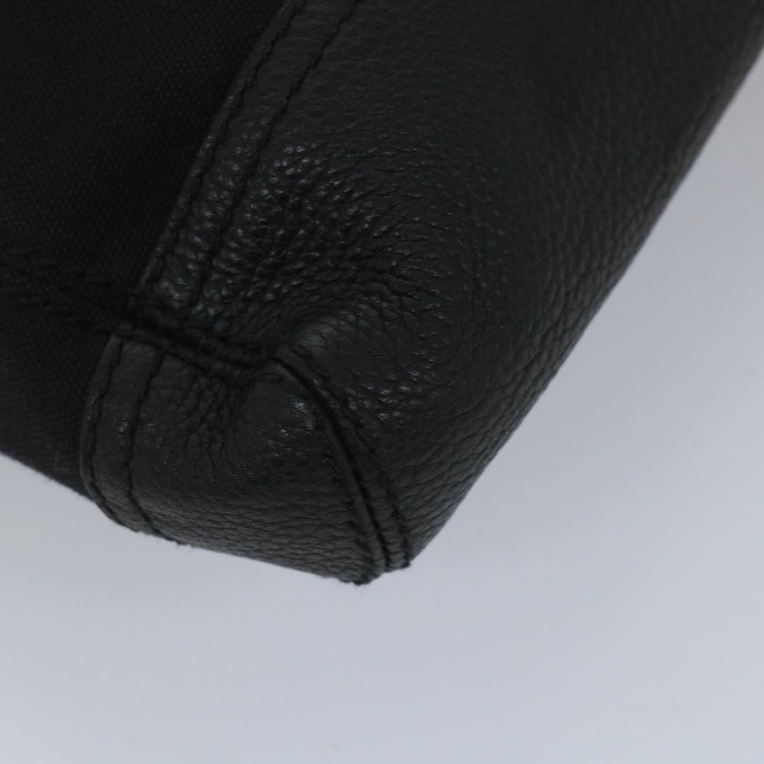 Top Quality Balenciaga Clutch Bag Canvas Black Auth bs9026