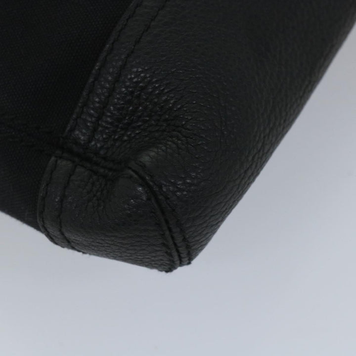 Top Quality Balenciaga Clutch Bag Canvas Black Auth bs9026