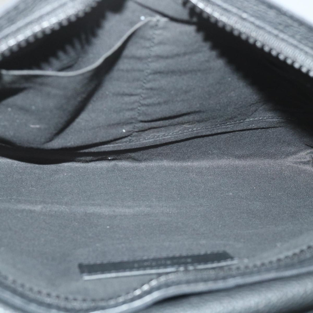 Top Quality Balenciaga Clutch Bag Canvas Black Auth bs9026