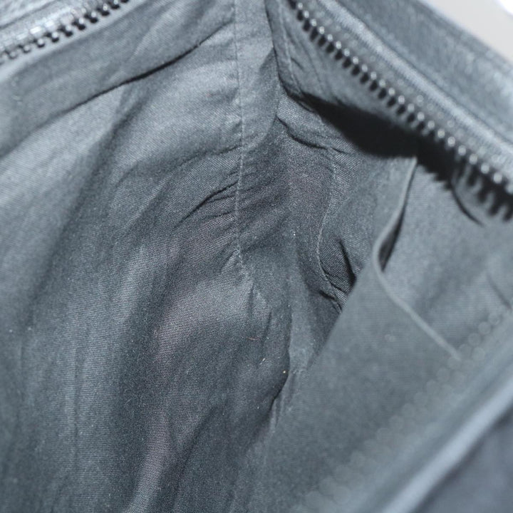 Top Quality Balenciaga Clutch Bag Canvas Black Auth bs9026