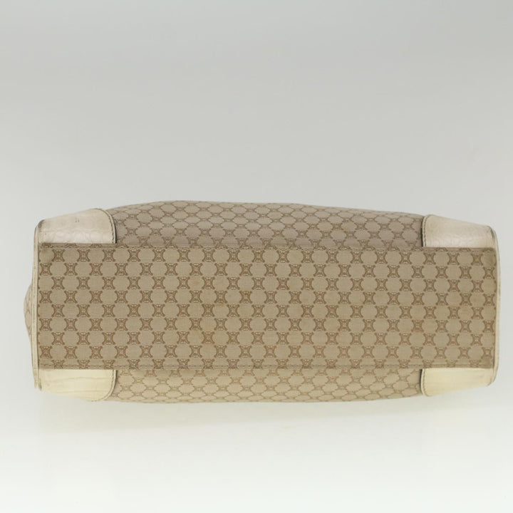 Celine Macadam Canvas Tote Bag Beige  9213