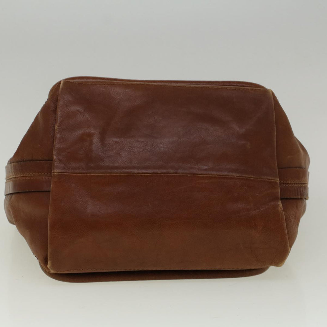 Chloe Paraty Shoulder Bag Leather Brown bs9254