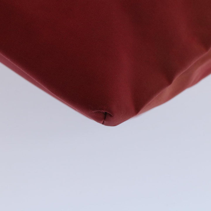 Top Quality Burberry Nova Check Blue Label Tote Bag Nylon Red Auth bs9767