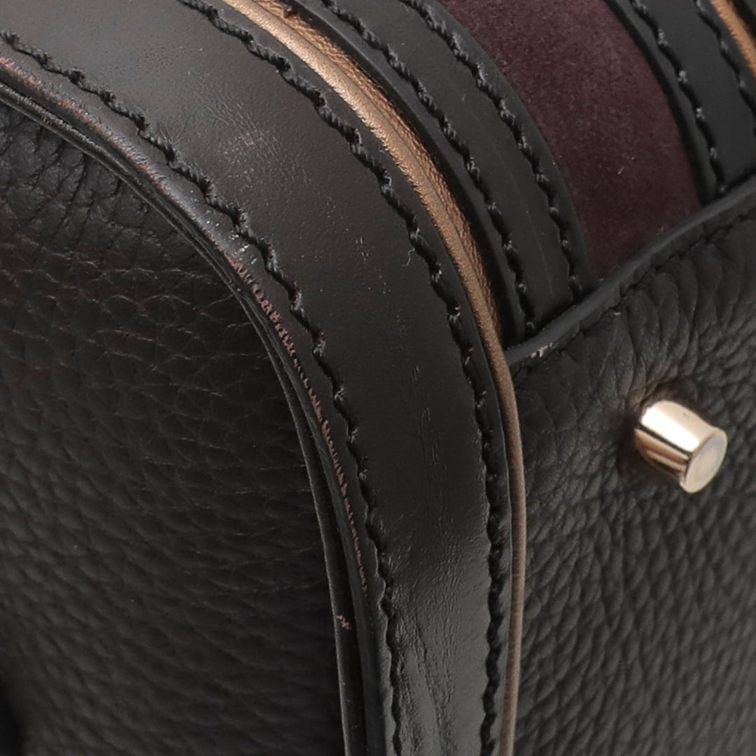 Burberry Bicolor Alchester Bowling Bag