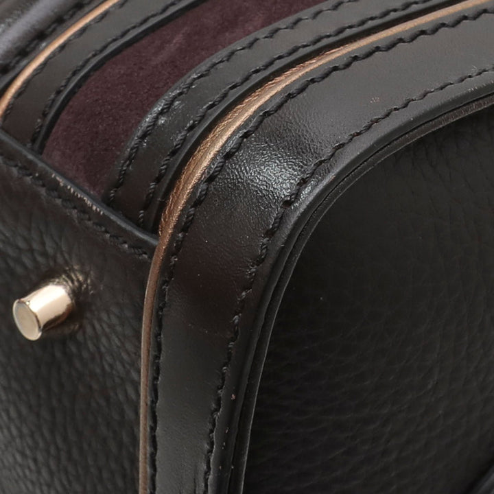 Burberry Bicolor Alchester Bowling Bag