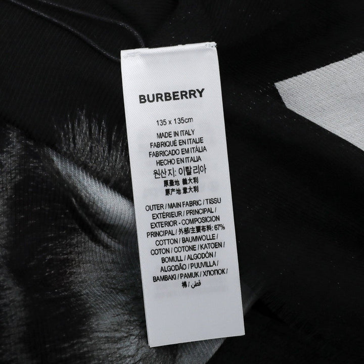 Burberry Bicolor Crown Is In My Heart Gorilla Square Scarf