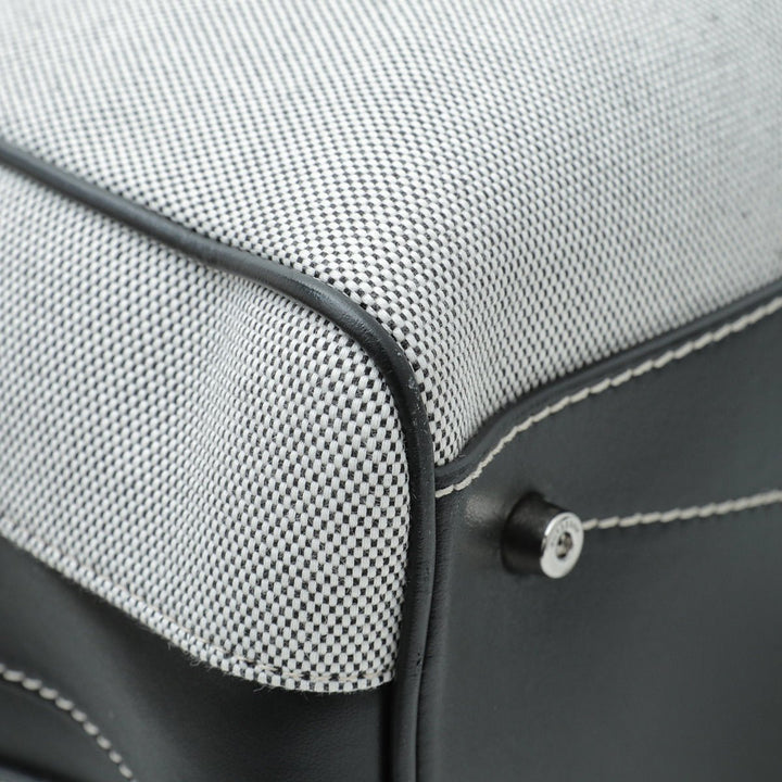 Burberry Bicolor Cube Holdall Duffle Bag