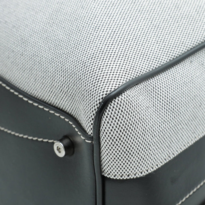 Burberry Bicolor Cube Holdall Duffle Bag