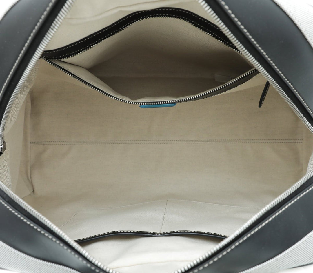 Burberry Bicolor Cube Holdall Duffle Bag