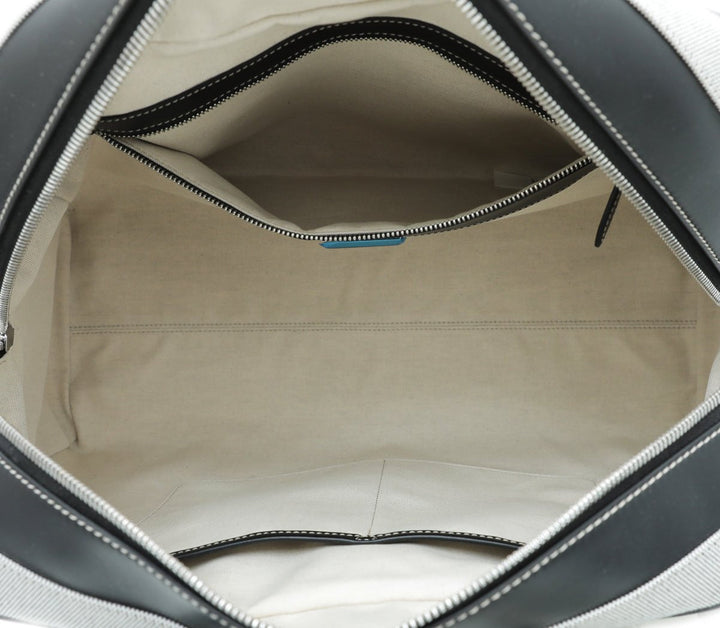 Burberry Bicolor Cube Holdall Duffle Bag