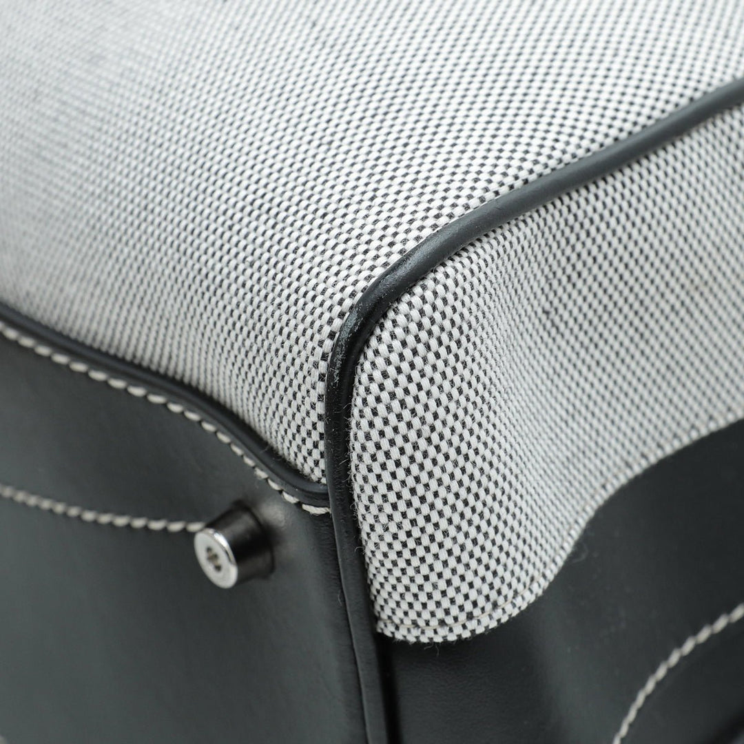 Burberry Bicolor Cube Holdall Duffle Bag