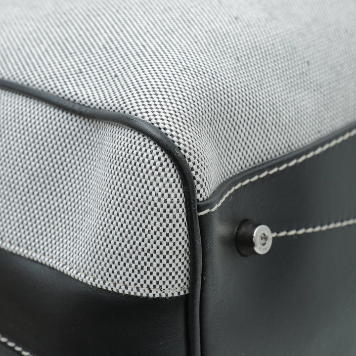 Burberry Bicolor Cube Holdall Duffle Bag