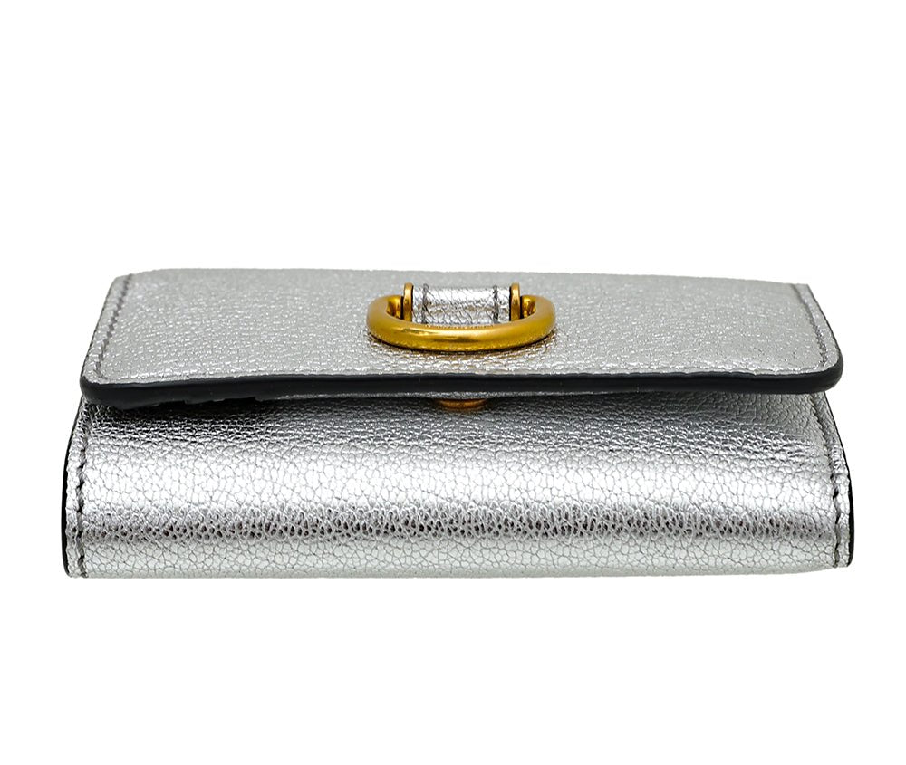 Burberry Bicolor D Ring Small Wallet