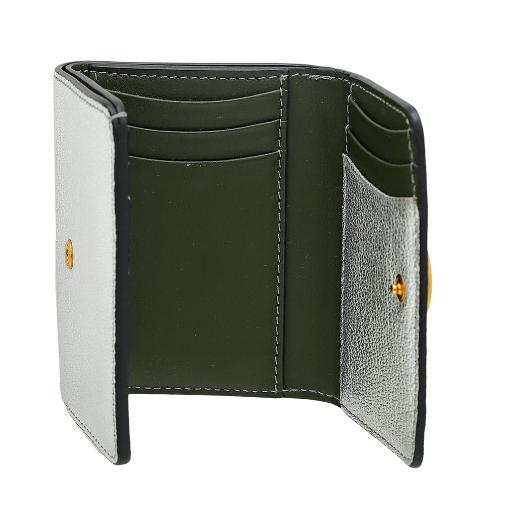 Burberry Bicolor D Ring Small Wallet