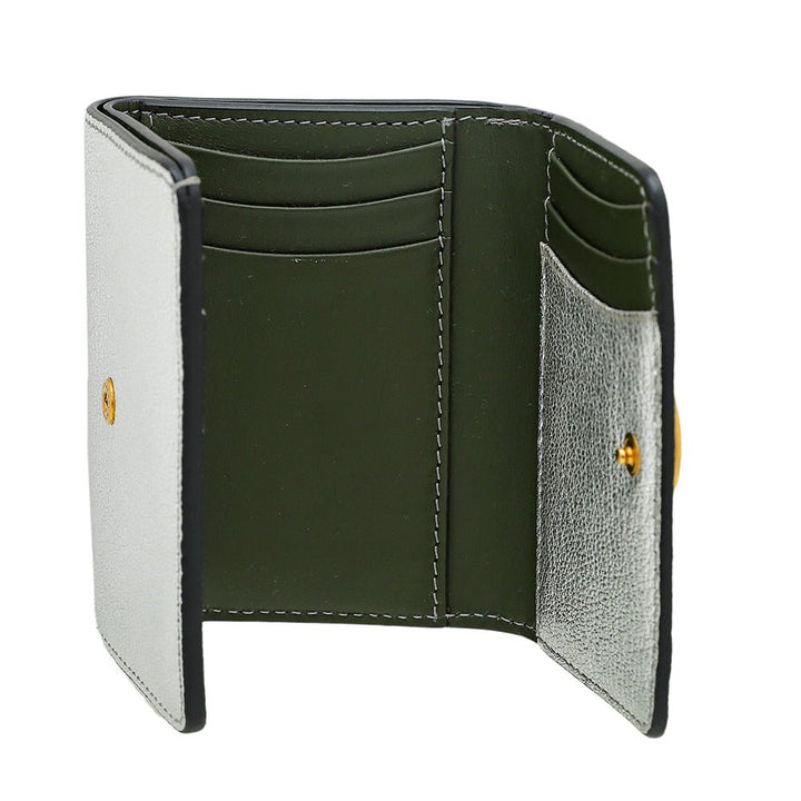 Burberry Bicolor D Ring Small Wallet