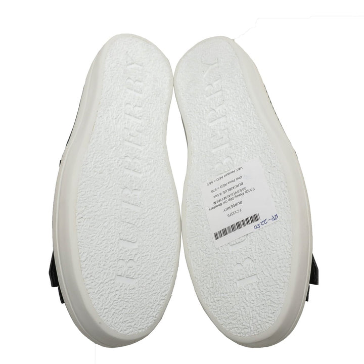Burberry Bicolor Fringe Penny Slip on Sneakers 39